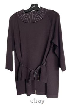 Ensemble de jupe en tricot à sequins Marie Gray de la collection St. John à 2100 $ taille 8