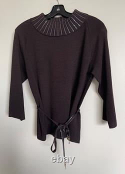 Ensemble de jupe en tricot à sequins Marie Gray de la collection St. John à 2100 $ taille 8