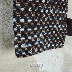 Ensemble de jupe et blazer à double boutonnage en tweed St John Collection pour femmes, taille 6