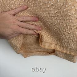 Ensemble de jupe et blazer en tricot orange Santana de la collection St John pour femmes 12/6