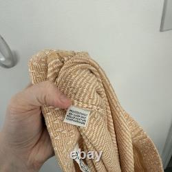 Ensemble de jupe et blazer en tricot orange Santana de la collection St John pour femmes 12/6