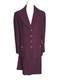 Ensemble De Jupe Et Veste En Tricot St. John Collection Marie Gray 2 Pièces Taille 14 Bordeaux