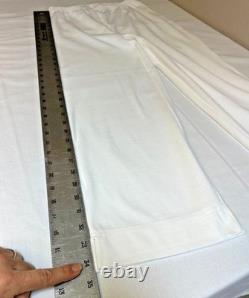 Ensemble de pantalon Peruvian Connection, haut en coton Pima blanc taille M, pantalon taille S À LIRE