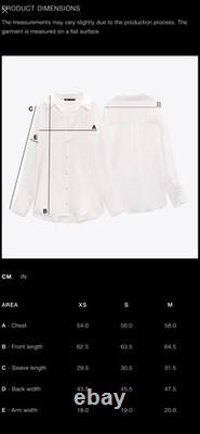 Ensemble de pantalon et chemise brodé floral Zara Zw Collection