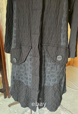 Ensemble de pantalon et manteau en noir Prisa Collection 2 pièces taille M