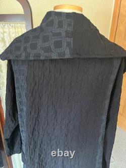 Ensemble de pantalon et manteau en noir Prisa Collection 2 pièces taille M