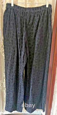 Ensemble de pantalon et manteau en noir Prisa Collection 2 pièces taille M