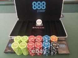 Ensemble de poker 888 300 pièces numérotées