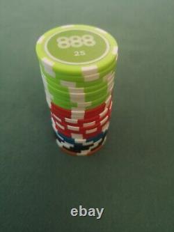 Ensemble de poker 888 300 pièces numérotées