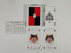 Ensemble de poker en nacre Dal Negro dans un coffret en bois avec cartes, jetons, dés et Belote Italie.