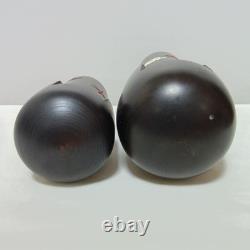 Ensemble de poupées Kokeshi créatives Usaburo Kokeshi 30,5 cm 20,5 cm, collection de deux pièces