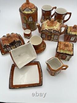 Ensemble de thé vintage Price Kensington Cottage Ware Collection cottagecore grannycore