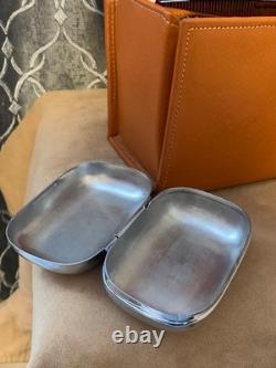 Ensemble de toilettage Vintage TWO TIX Gillette avec rasoir vintage et étui en cuir