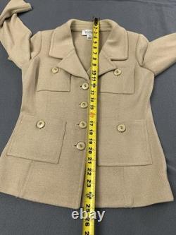 Ensemble jupe deux pièces St John Knits Collection avec poches, taille 2/P