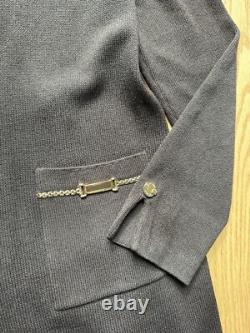 Ensemble jupe tricotée St. John avec blazer, taille 12 pour femmes, marron extensible Ensemble jupe tricotée St. John avec blazer, taille 12 pour femmes, marron extensible