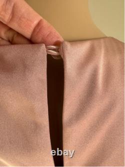 Ensemble maxi jupe deux pièces en satin rose poussiéreux de la collection Jenny Yoo pour femmes taille 6