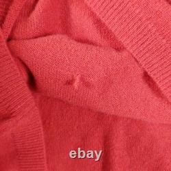 Ensemble pull et pantalon en cachemire Neiman Marcus Collection pour femme 2X rouge en cachemire