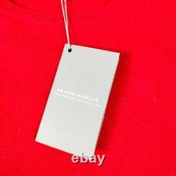 Ensemble pull et pantalon en cachemire Neiman Marcus Collection pour femme 2X rouge en cachemire
