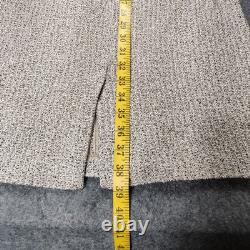 Ensemble robe et veste Collection St John Femme 4 en tricot ornée Fabriqué aux États-Unis SP08