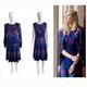 Ensemble Robe Et Veste Jacquard 'ruby Roses' De La Collection St. John