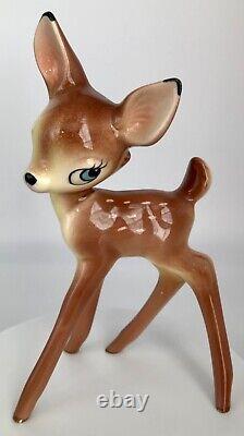 FIGURINES VINTAGE/CHARMANTES de FALINE de Bambi en poterie américaine des années 1940