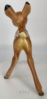 FIGURINES VINTAGE/CHARMANTES de FALINE de Bambi en poterie américaine des années 1940