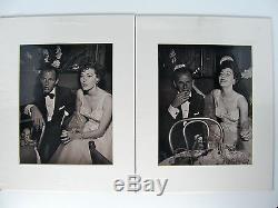 Frank Sinatra Et Ava Gardner Originale 8 Par 10 Deux Photos Set 1953 Par Frank Worth