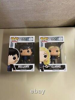 Funko Pop! Télévision The 100 Life Is A Fight Clarke & Bellamy Set Of Two