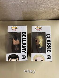 Funko Pop! Télévision The 100 Life Is A Fight Clarke & Bellamy Set Of Two