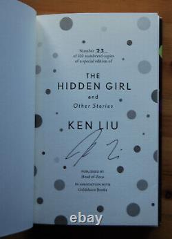 Goldsboro Collections De Deux Brèves Histoires Par Ken Liu Signed Matched Numéro Ltd Set