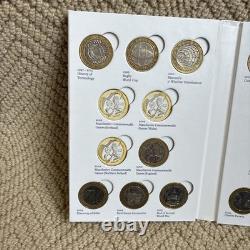 Grande chasse aux pièces britanniques – Album de collection de pièces de 2 £ (série C) – Collection de 29 pièces du Royaume-Uni