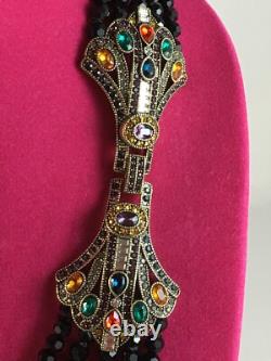 HEIDI DAUS ÂGE d'ÉLÉGANCE Ensemble de Collier et Bracelet Multirangs 3 Pièces MultiM/L