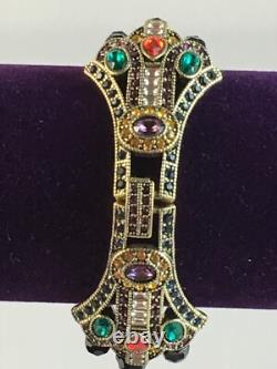 HEIDI DAUS ÂGE d'ÉLÉGANCE Ensemble de Collier et Bracelet Multirangs 3 Pièces MultiM/L