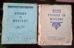 HISTOIRE RARE ET COMPLÈTE DE LA MAGIE EN TEMPS DE GUERRE 1941 ENSEMBLE DE DEUX MANUSCRITS Études en mystère