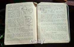 HISTOIRE RARE ET COMPLÈTE DE LA MAGIE EN TEMPS DE GUERRE 1941 ENSEMBLE DE DEUX MANUSCRITS Études en mystère