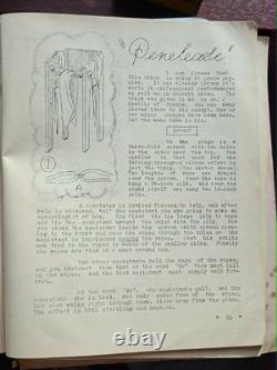 HISTOIRE RARE ET COMPLÈTE DE LA MAGIE EN TEMPS DE GUERRE 1941 ENSEMBLE DE DEUX MANUSCRITS Études en mystère