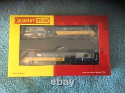 HORNBY échelle TT livrée b/g HST ensemble complet TT3021M voitures motrices, plus 8 remorques