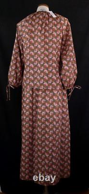 Haut à manches nouées de la collection J CREW NWT avec jupe longue assortie en floral Ratti Prism