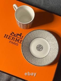 Hermès Mosaïque au 24 Ensemble de 6 tasses à espresso avec soucoupes