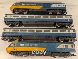 Hornby BR bleu-gris Class 43 HST Inter-City 125 ensemble de 4 voitures