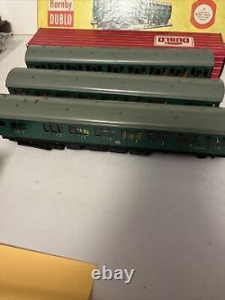 Hornby Dublo 2250/4150/4081 Classe 501 Banlieue Emu Avec Voiture Centrale Ensemble de 3 Voitures