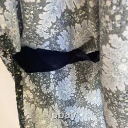 J. Crew Collection Ratti Pacific Paisley Ensemble Jupe + Débardeur à Bretelles, Bleu, Sm