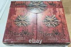 Jeux de cartes Blood Wars, vintage, scellé en usine, ensemble de démarrage à deux paquets TSR 1995 NOS
