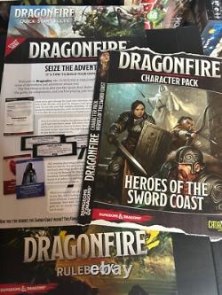 Jeux de société Catalyst Dragonfire Jeu de construction de deck + Expansions Complet
