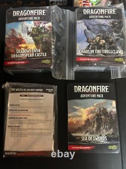 Jeux de société Catalyst Dragonfire Jeu de construction de deck + Expansions Complet