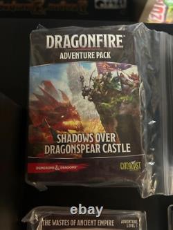 Jeux de société Catalyst Dragonfire Jeu de construction de deck + Expansions Complet