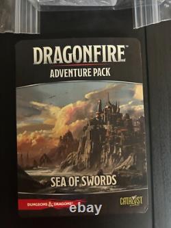 Jeux de société Catalyst Dragonfire Jeu de construction de deck + Expansions Complet