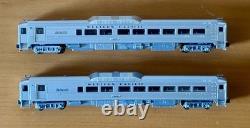 Kato USA 106-3014 lot de 2 voitures Budd RDC-2 Western Pacific, échelle N