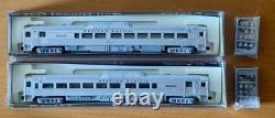 Kato USA 106-3014 lot de 2 voitures Budd RDC-2 Western Pacific, échelle N