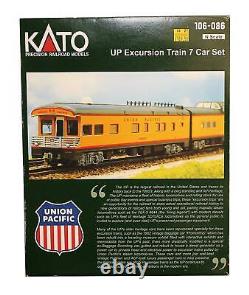 Kato'n' Gauge 106-086 Up Excursion Train 7 Car Set + Two Tenders